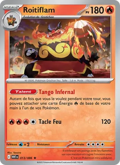 Roitiflam 013/086 Flamme Blanche