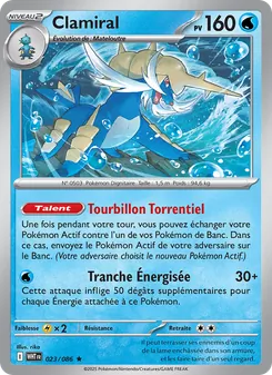 Clamiral 023/086 Flamme Blanche