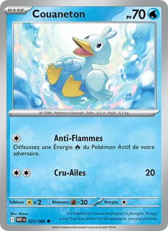 Couaneton 025/086 Flamme Blanche