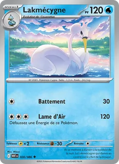 Lakmécygne 026/086 Flamme Blanche