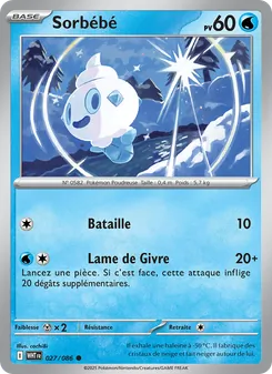 Sorbébé 027/086 Flamme Blanche