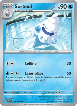 Sorboul 028/086 Flamme Blanche