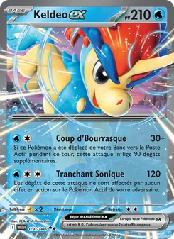Keldeo-ex 030/086 Flamme Blanche