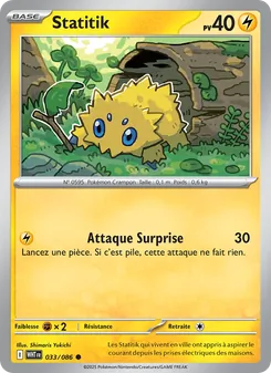 Statitik 033/086 Flamme Blanche