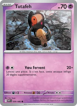 Tutafeh 039/086 Flamme Blanche