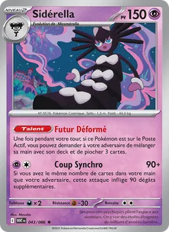 Sidérella 043/086 Flamme Blanche