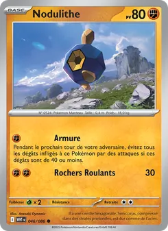 Nodulithe 046/086 Flamme Blanche