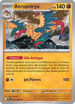 Aéroptéryx 051/086 Flamme Blanche