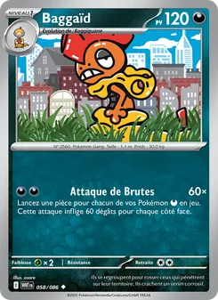 Baggaïd 058/086 Flamme Blanche