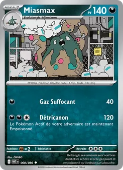 Miasmax 060/086 Flamme Blanche