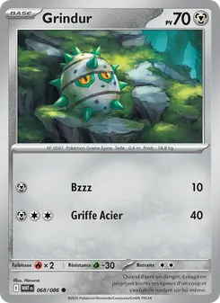 Grindur 068/086 Flamme Blanche
