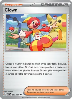 Clown 083/086 Flamme Blanche