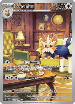 Ponchien 155/086 Flamme Blanche