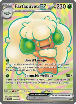 Farfaduvet-ex 157/086 Flamme Blanche