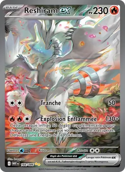 Reshiram-ex 166/086 Flamme Blanche