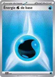 Énergie Eau 019/024 Écarlate et Violet Énergie