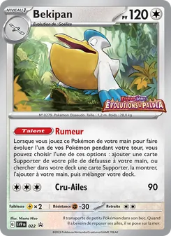 Bekipan 022/225 SVP Black Star Promos