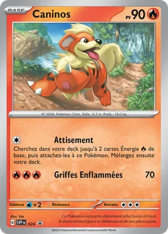 Caninos 024/225 SVP Black Star Promos