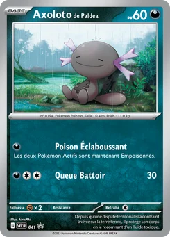 Axoloto de Paldea 041/225 SVP Black Star Promos