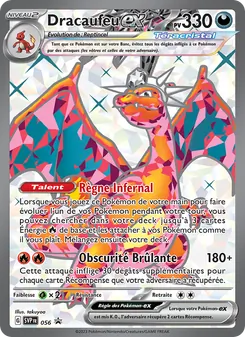 Dracaufeu-ex 056/225 SVP Black Star Promos