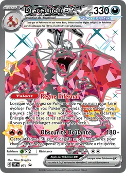 Dracaufeu-ex 074/225 SVP Black Star Promos
