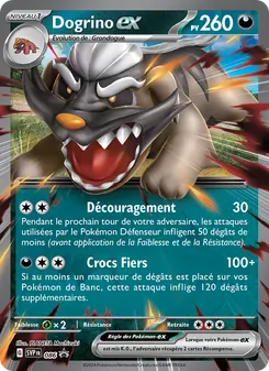 Dogrino-ex 086/225 SVP Black Star Promos