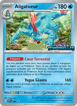 Aligatueur 089/225 SVP Black Star Promos