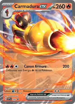 Carmadura-ex 105/225 SVP Black Star Promos
