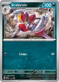 Scalproie 112/225 SVP Black Star Promos