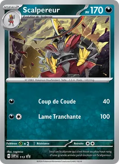 Scalpereur 113/225 SVP Black Star Promos