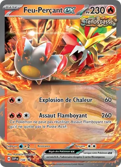 Feu-Perçant-ex 144/225 SVP Black Star Promos