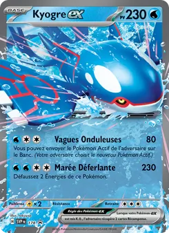 Kyogre-ex 178/225 SVP Black Star Promos