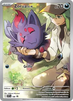 Zorua de N 189/225 SVP Black Star Promos