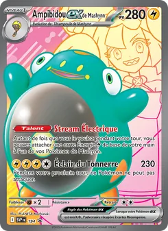 Ampibidou-ex de Mashynn 194/225 SVP Black Star Promos