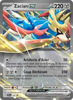 Zacian-ex 198/225 SVP Black Star Promos