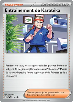 Entraînement de Karatéka 220/225 SVP Black Star Promos