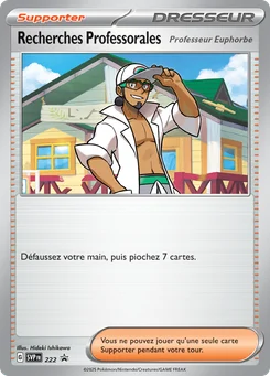 Recherches Professorales 222/225 SVP Black Star Promos
