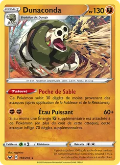 Dunaconda 110/202 Épée et Bouclier