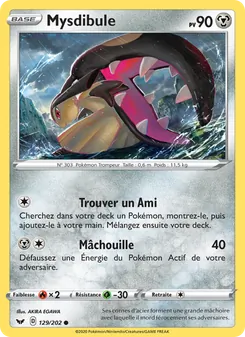 Mysdibule 129/202 Épée et Bouclier