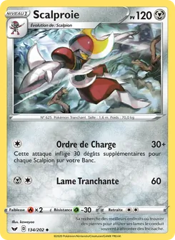 Scalproie 134/202 Épée et Bouclier