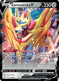 Zamazenta V 139/202 Épée et Bouclier