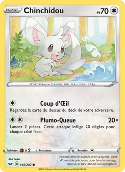 Chinchidou 145/202 Épée et Bouclier