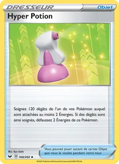 Hyper Potion 166/202 Épée et Bouclier
