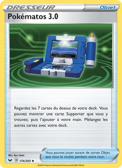 Pokématos 3.0 174/202 Épée et Bouclier