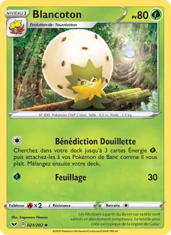 Blancoton 21/202 Épée et Bouclier
