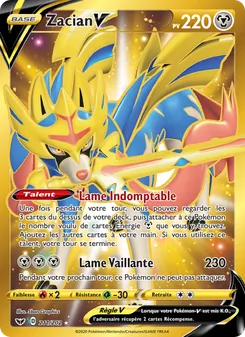 Zacian V 211/202 Épée et Bouclier