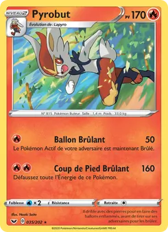 Pyrobut 35/202 Épée et Bouclier