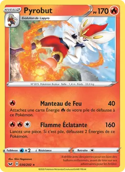 Pyrobut 36/202 Épée et Bouclier