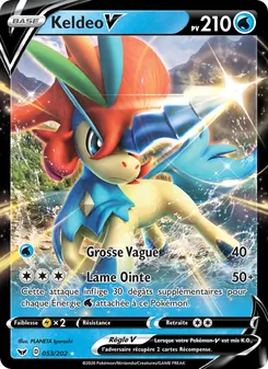 Keldeo V 53/202 Épée et Bouclier
