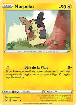 Morpeko 78/202 Épée et Bouclier
